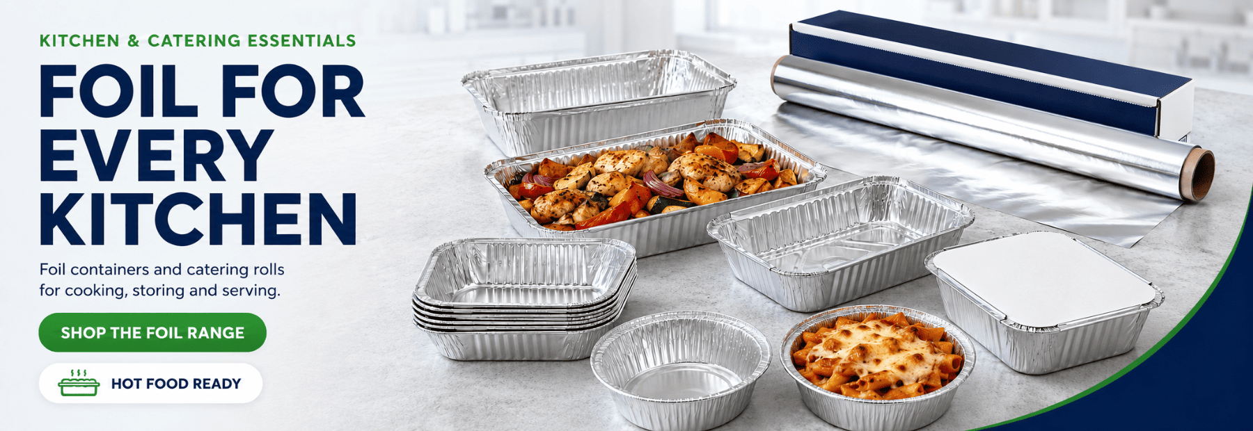 Waves cups and kraft packaging range